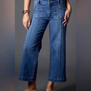 Blue Revival Sailor Wide Leg Jeans – Recycled Denim, Size 25